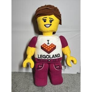 Legoland Theme Park Exclusive I Love Legoland Girl Plush Character Doll